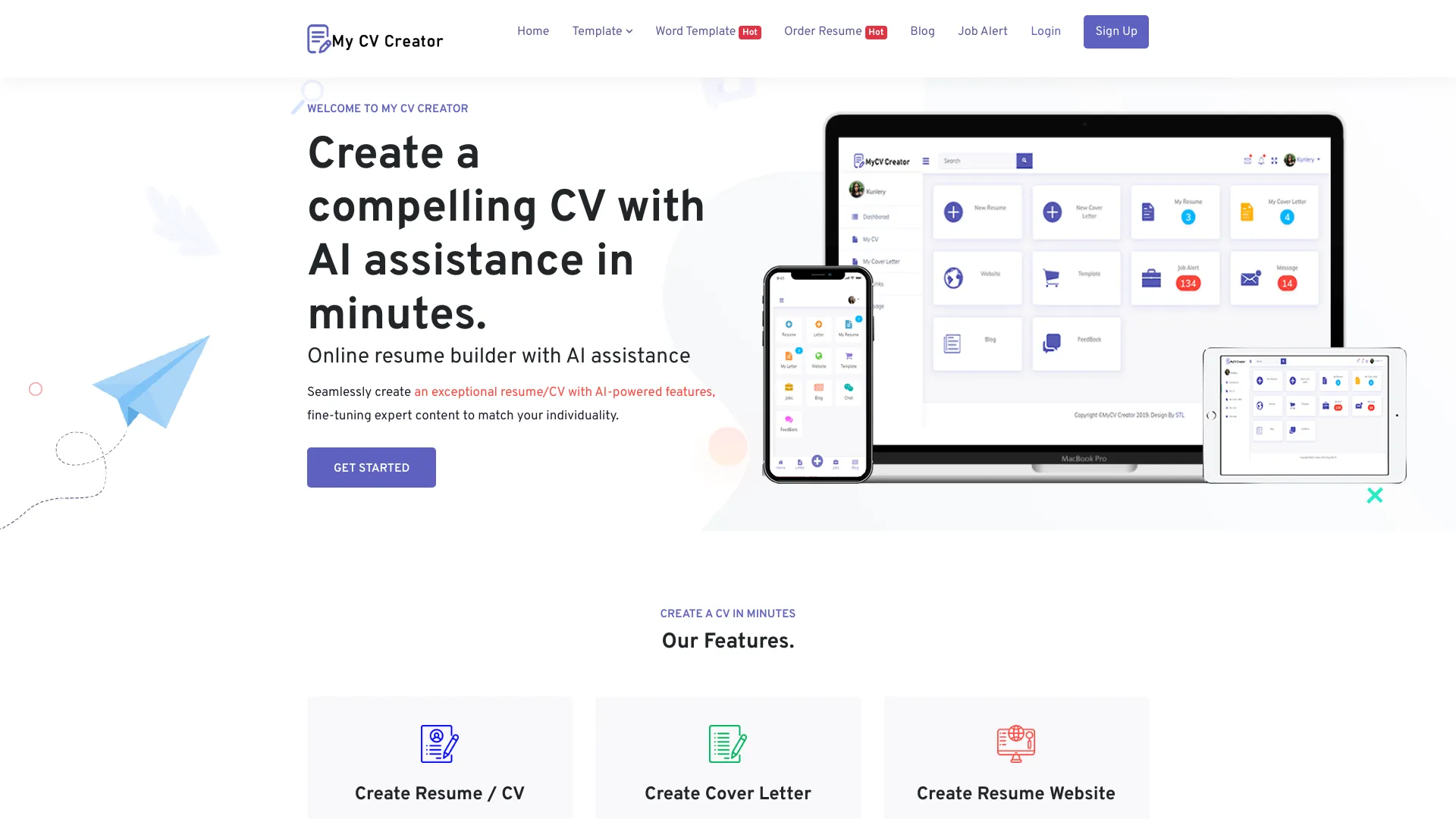 My CV Creator screenshot