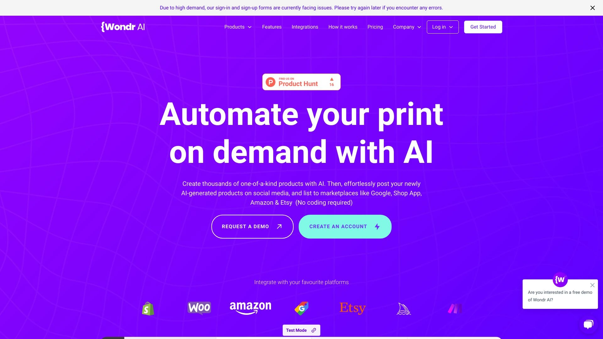 Wondr AI screenshot