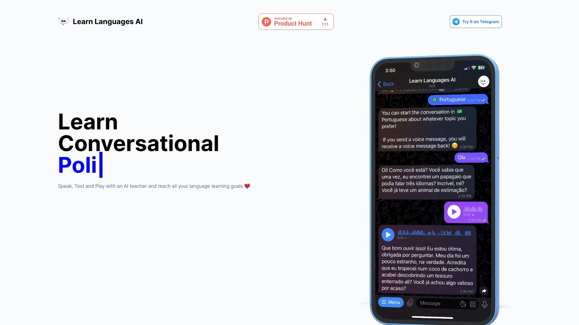 Learn Languages AI screenshot