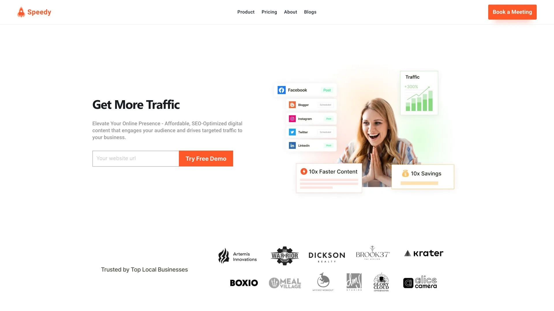 SpeedyBrand screenshot