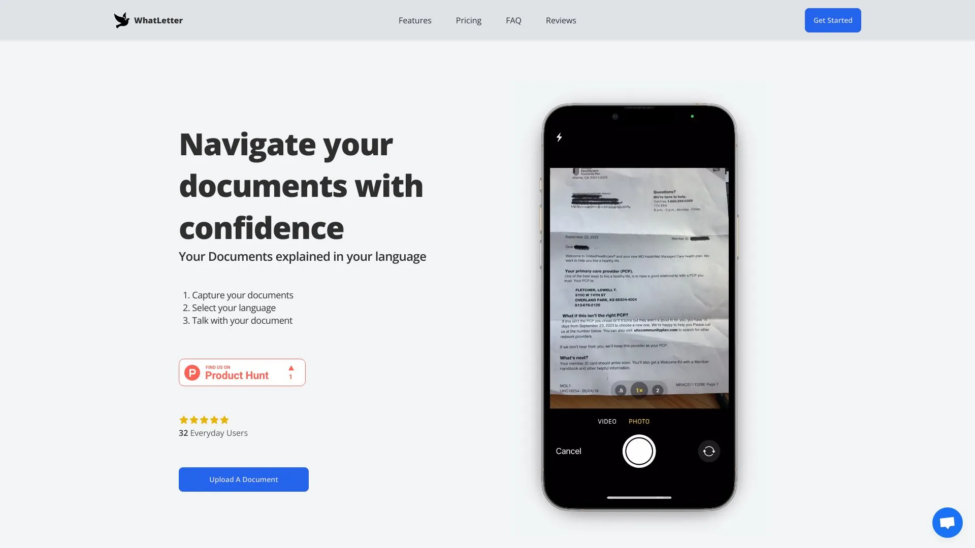 WhatLetter screenshot