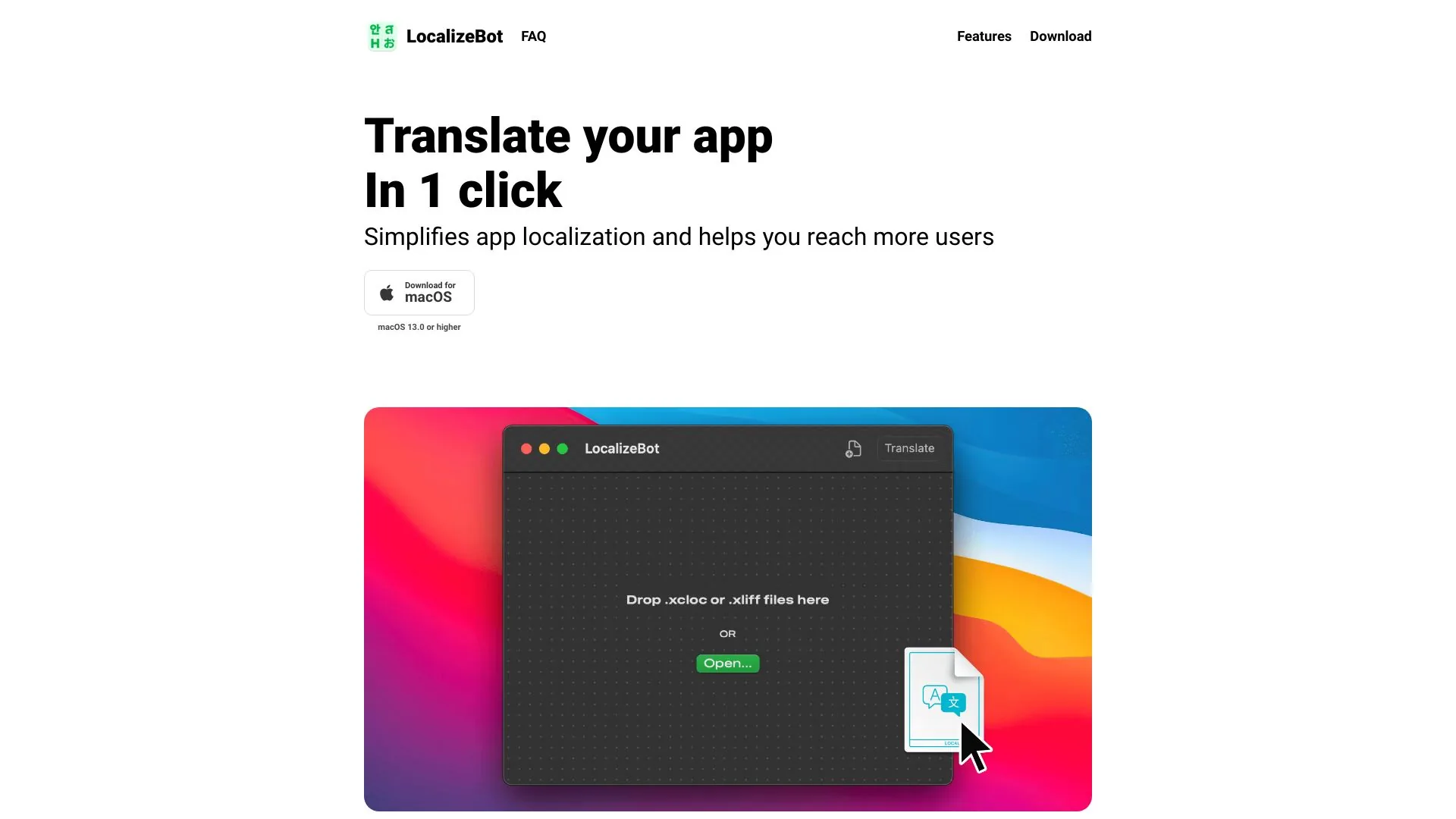 LocalizeBot screenshot