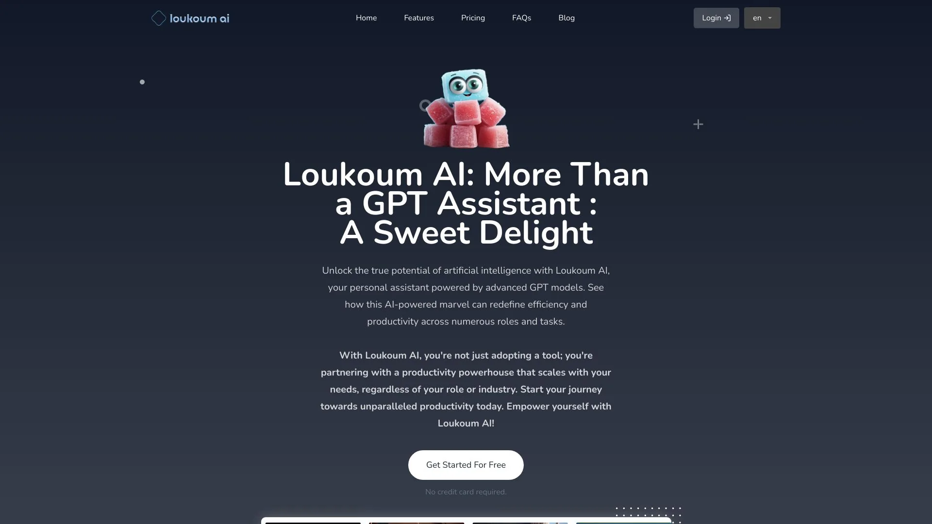 Loukoum AI screenshot