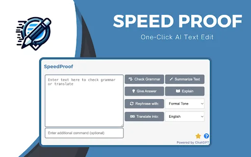 SpeedProof screenshot