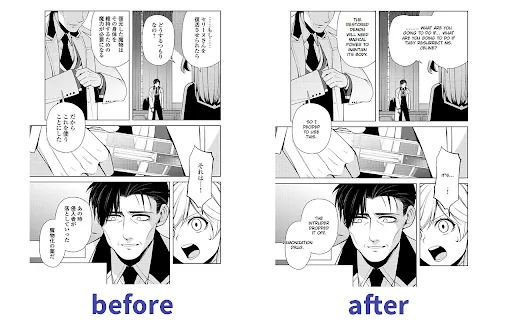 Raw Manga Translator screenshot