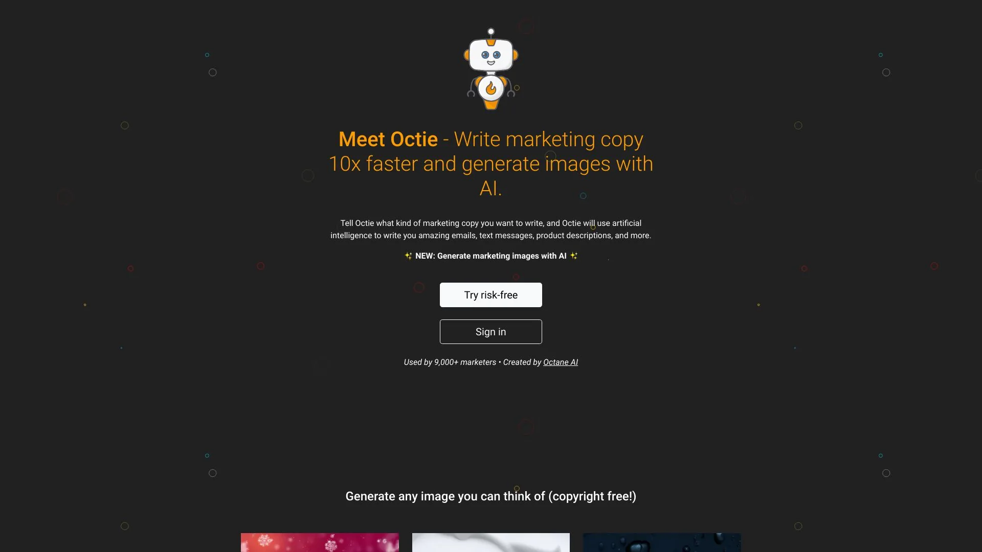 Octie.ai screenshot