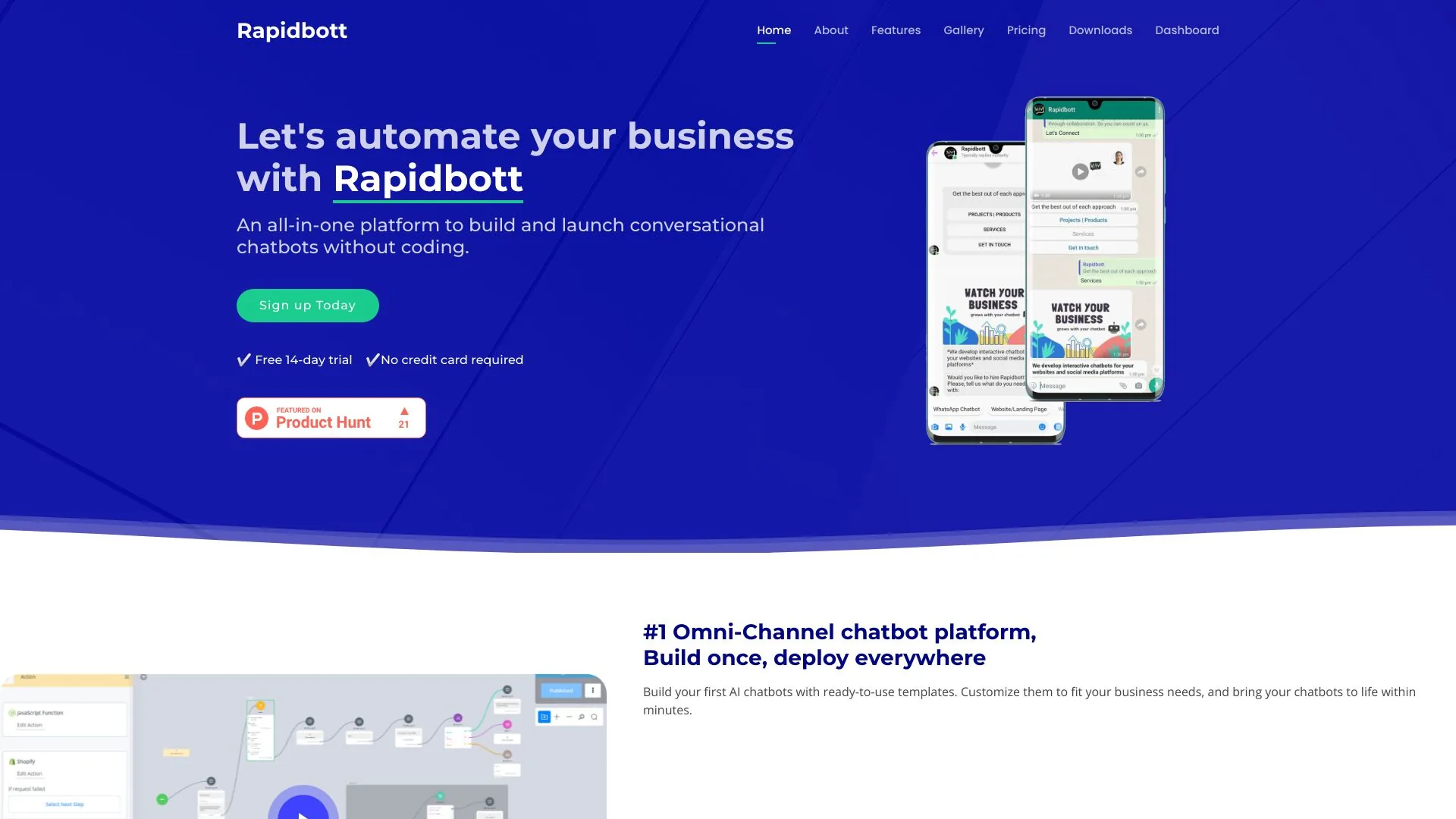 Rapidbott screenshot