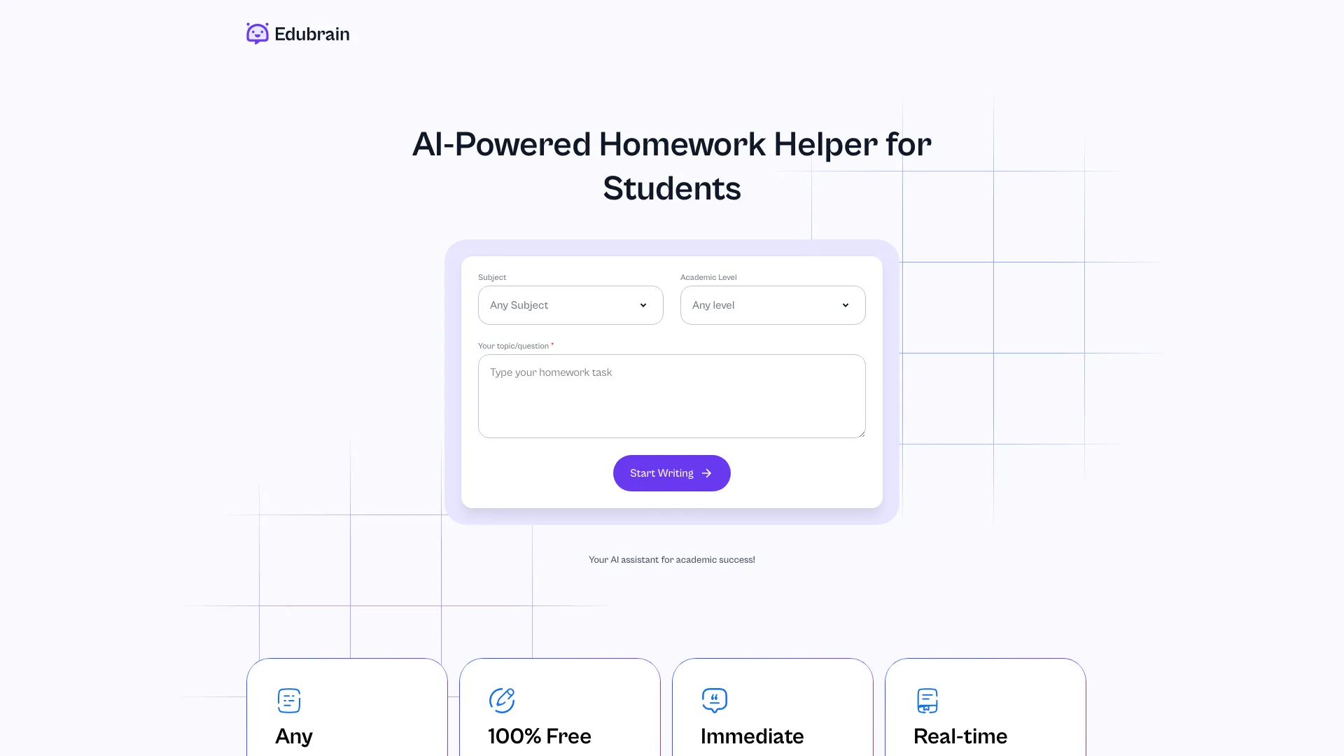 Edubrain.ai screenshot