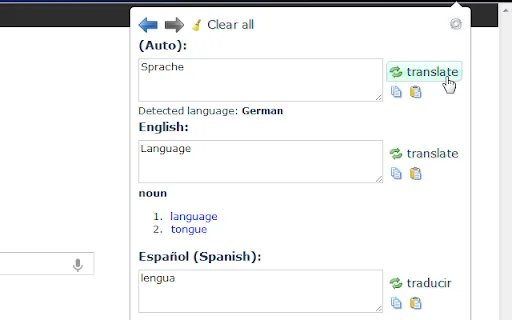 Synchronous Translator screenshot