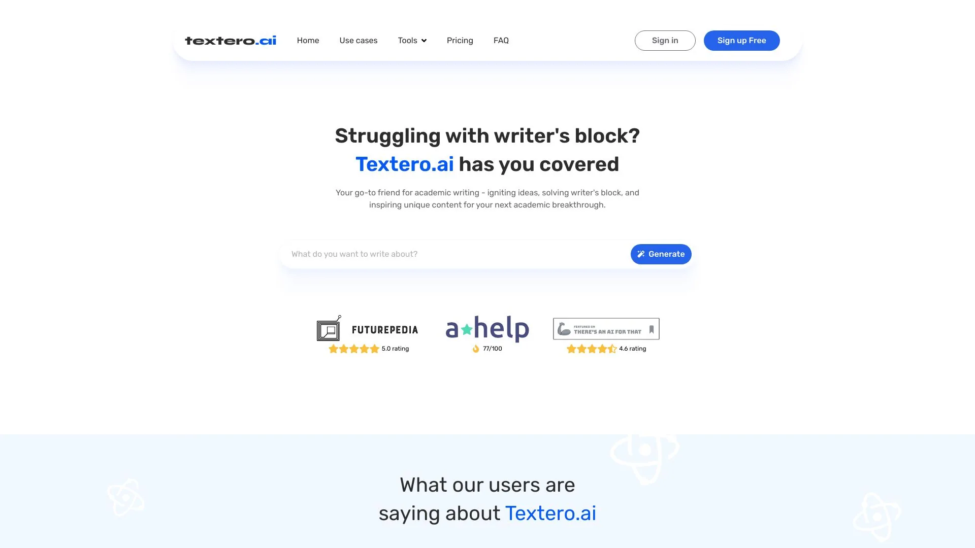 Textero.ai screenshot