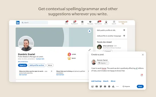 Grammarly screenshot