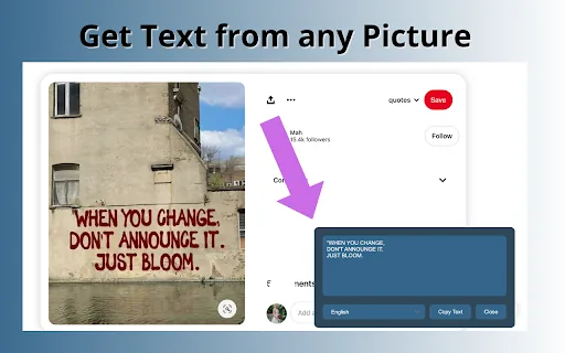 Picture to Text Converter screenshot