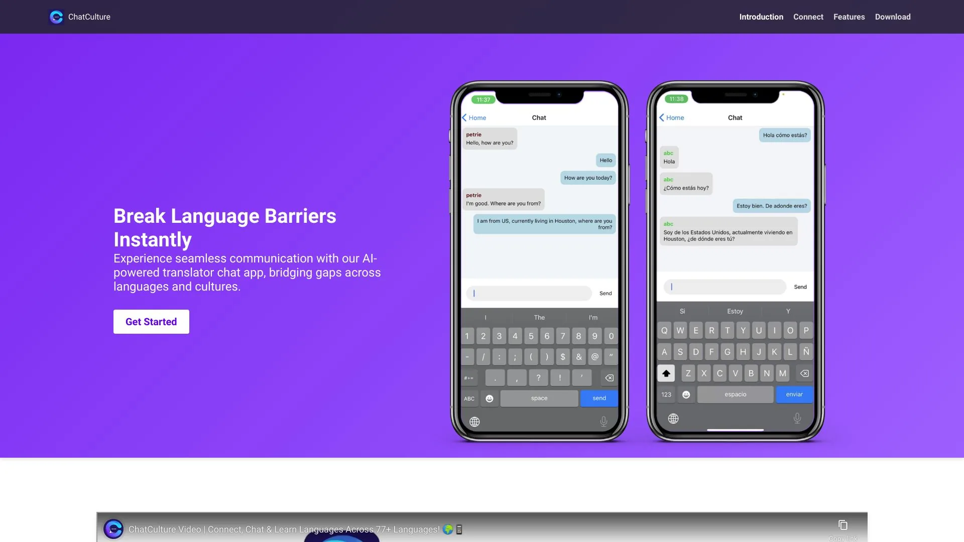 ChatCulture screenshot