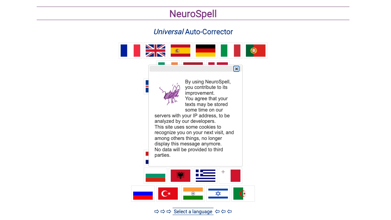 NeuroSpell screenshot