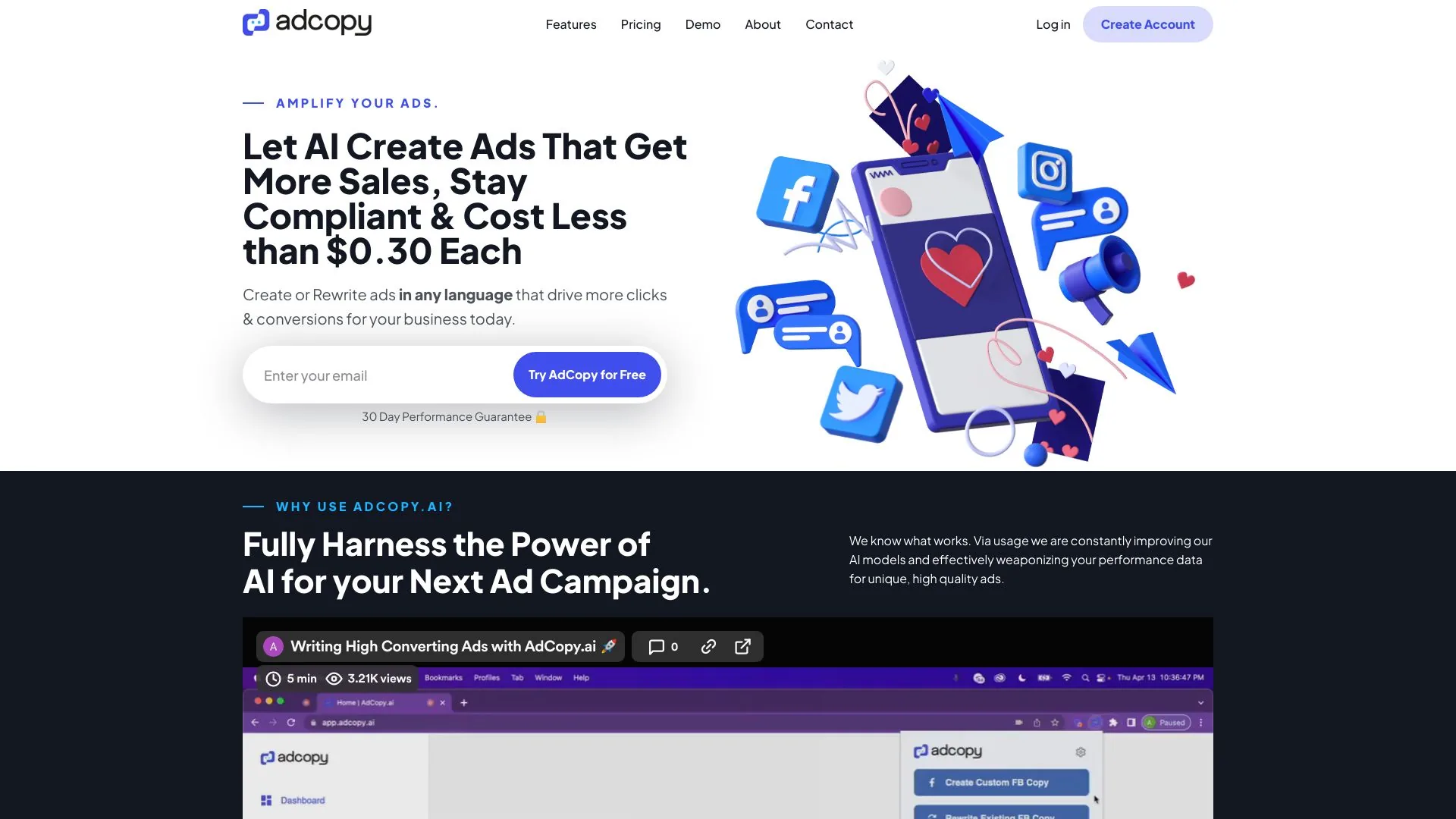 AdCopy.ai screenshot