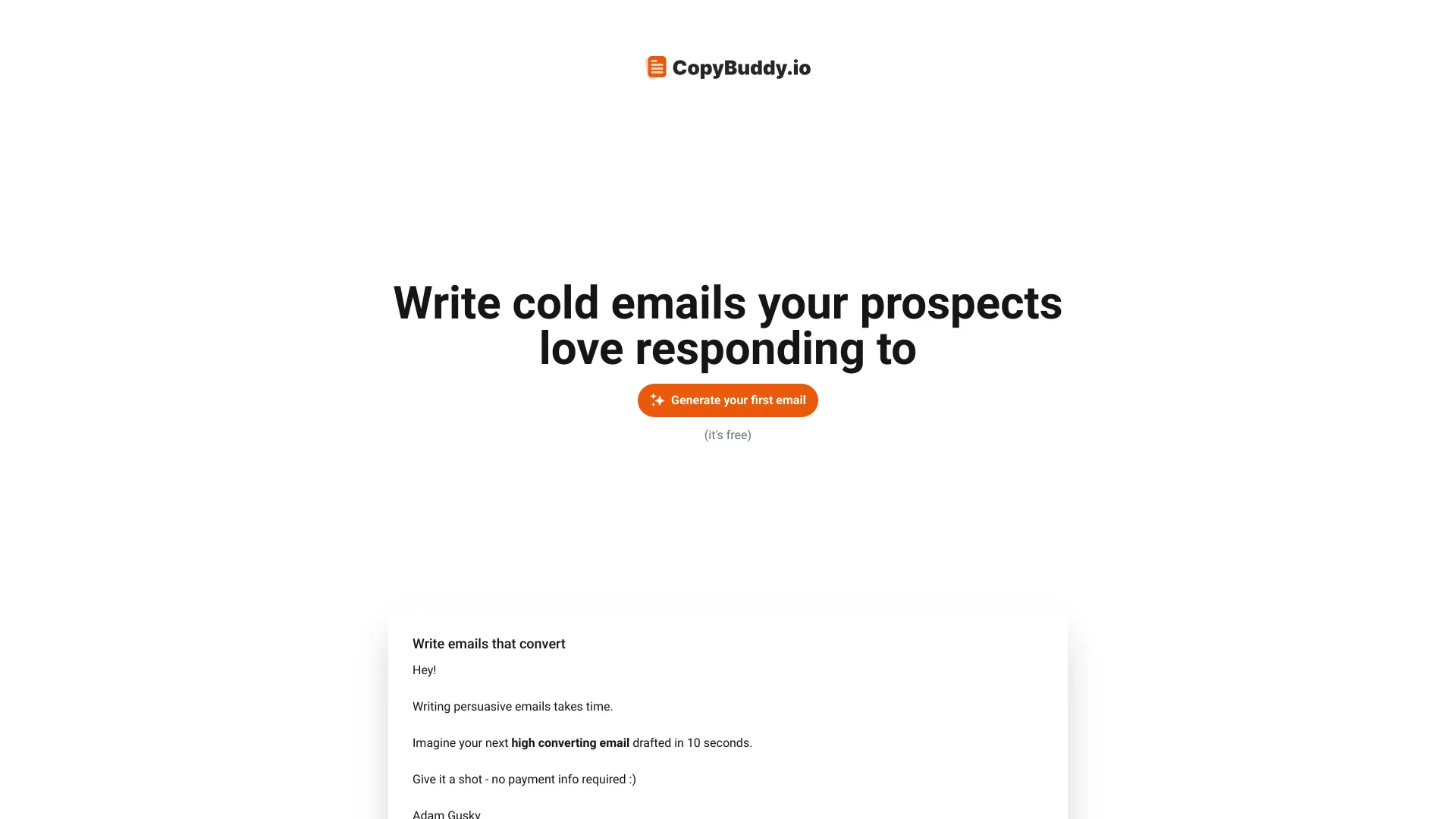CopyBuddy.io screenshot