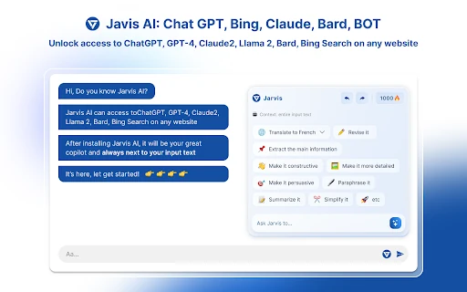 Jarvis AI Assistant screenshot