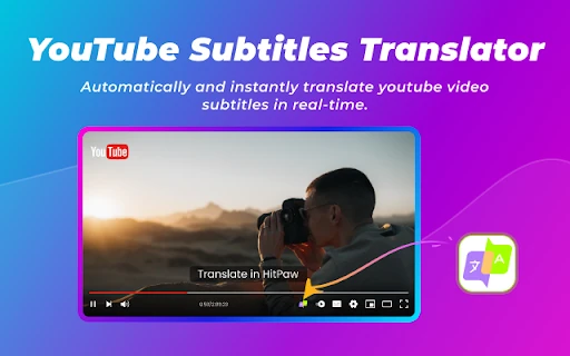 AI Speak Subtitles for YouTube screenshot