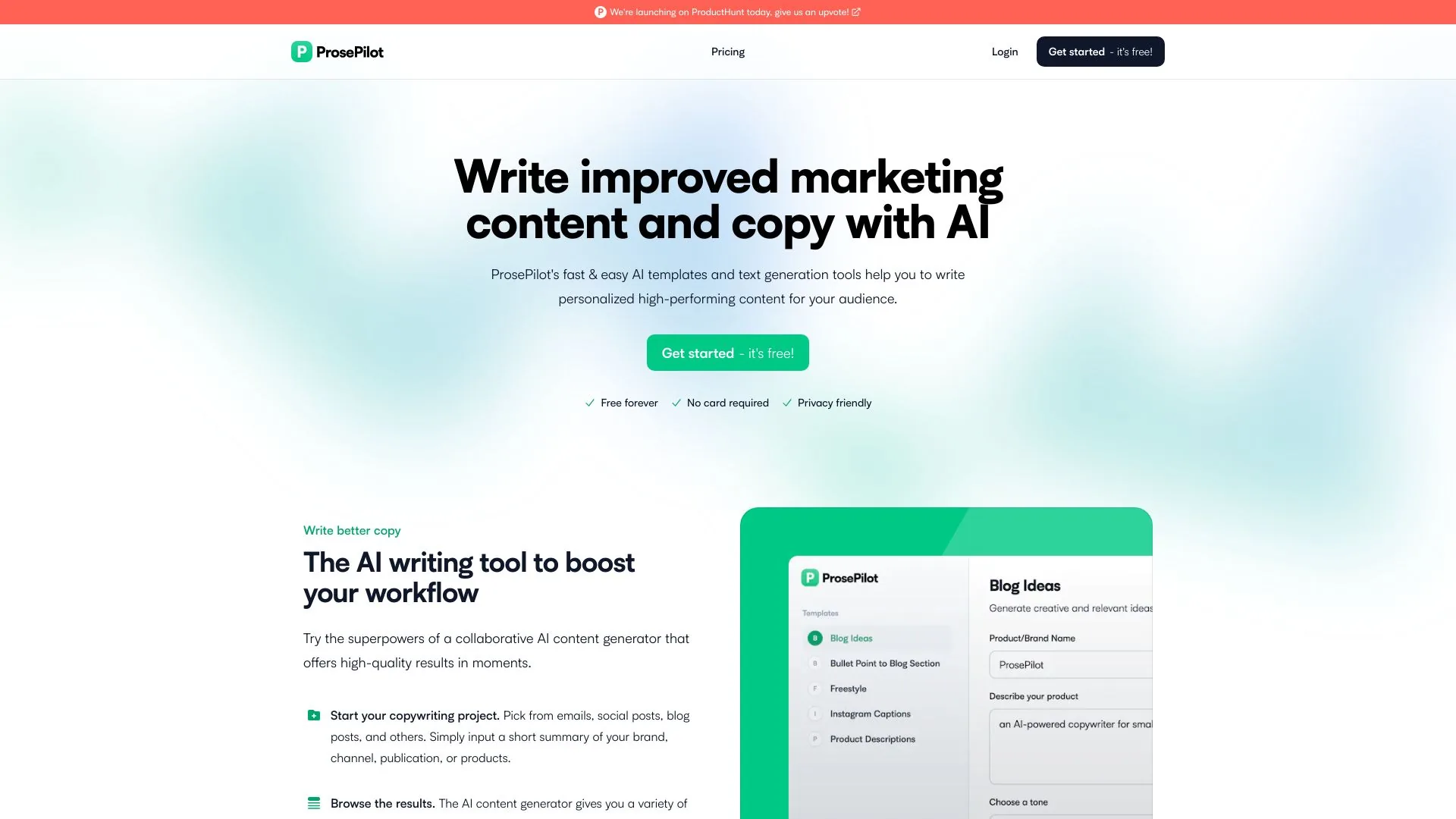 ProsePilot screenshot