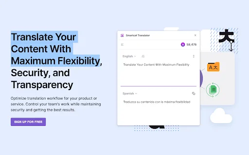 Smartcat Translator screenshot