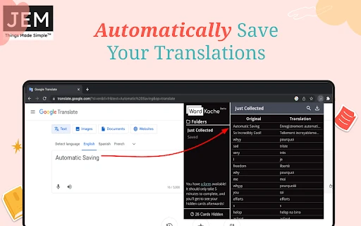 WordKache screenshot