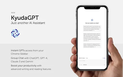 KyudaGPT screenshot