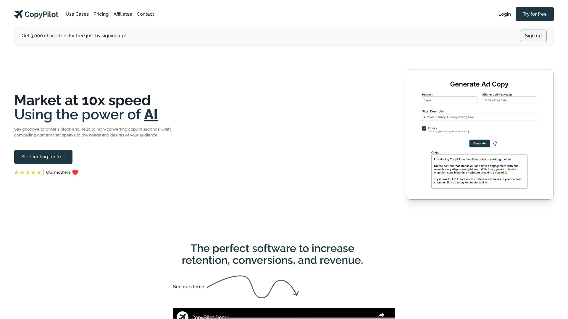 CopyPilot screenshot