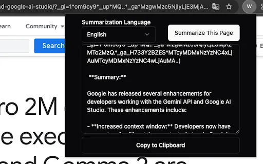 Web Distiller AI screenshot