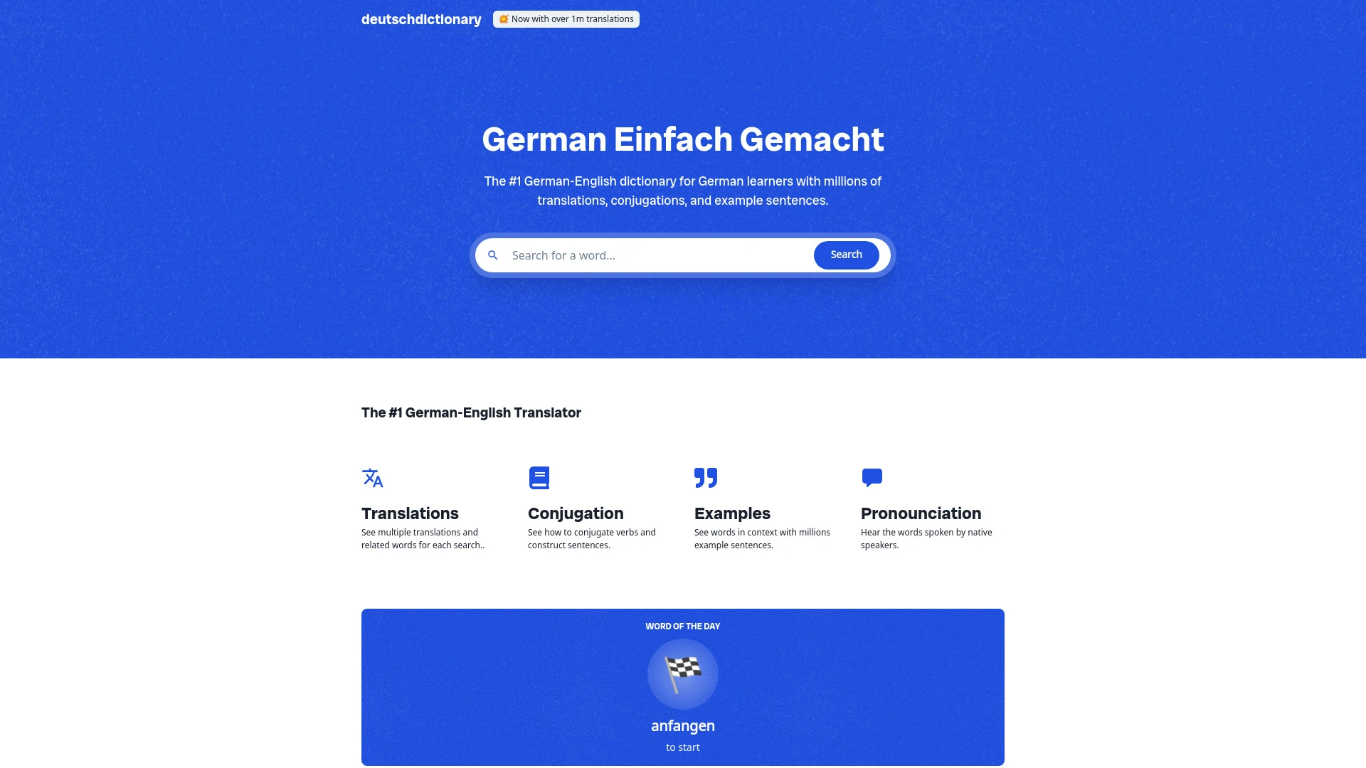 DeutschDictionary screenshot