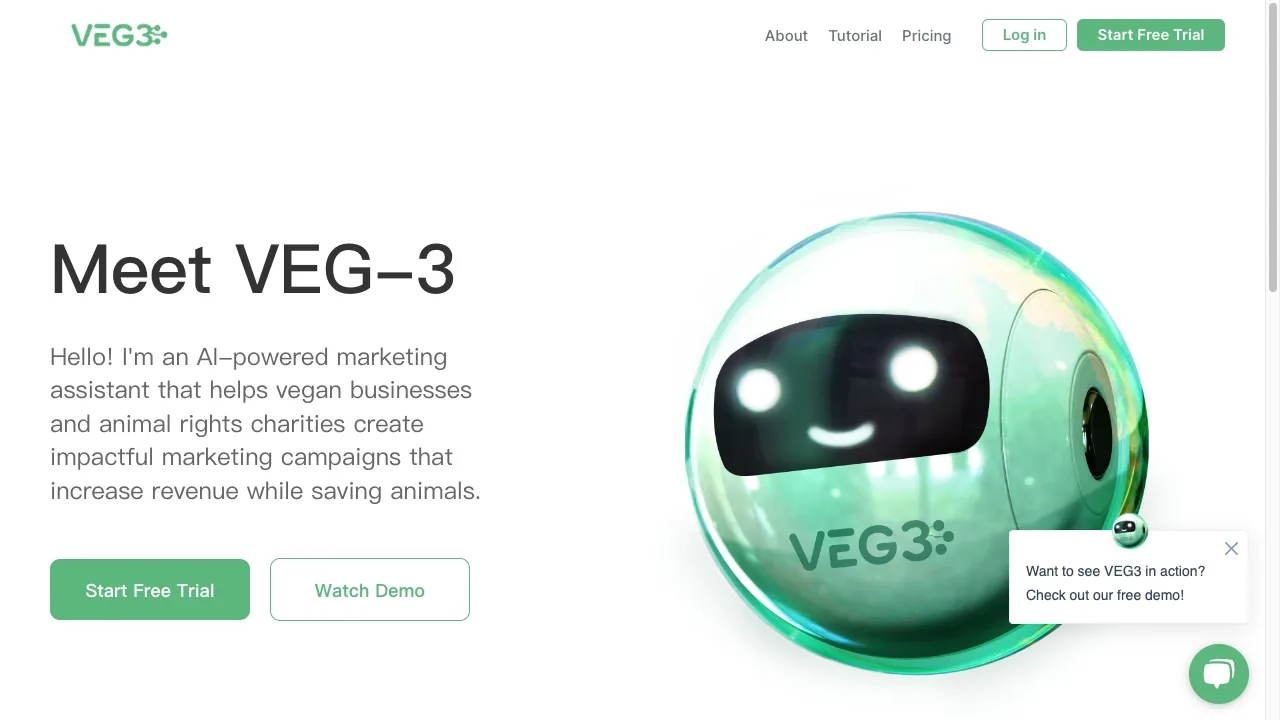 VEG3 screenshot