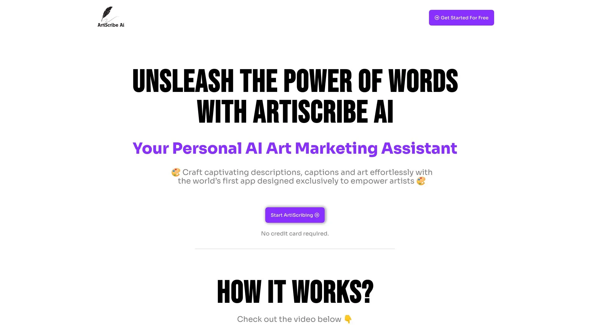 ArtiScribe AI screenshot