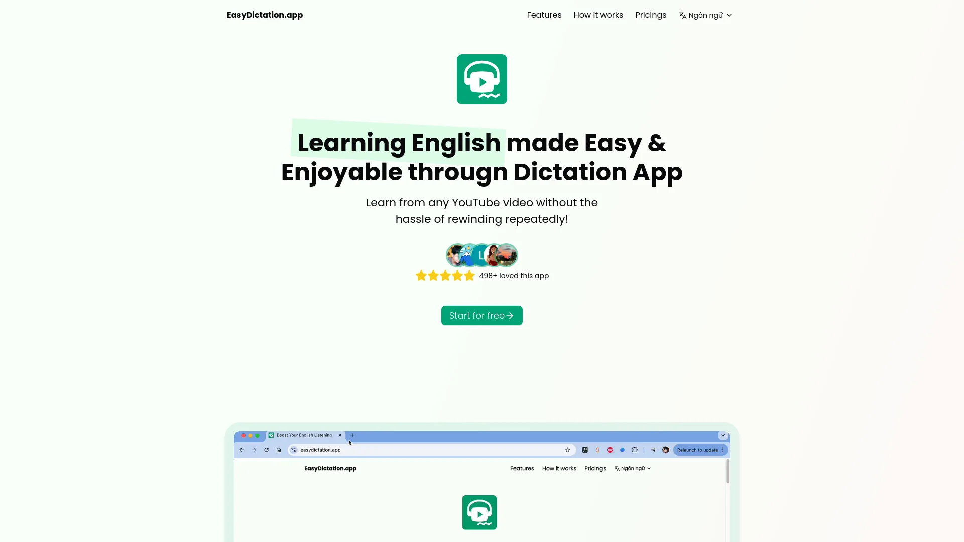 EasyDictation screenshot
