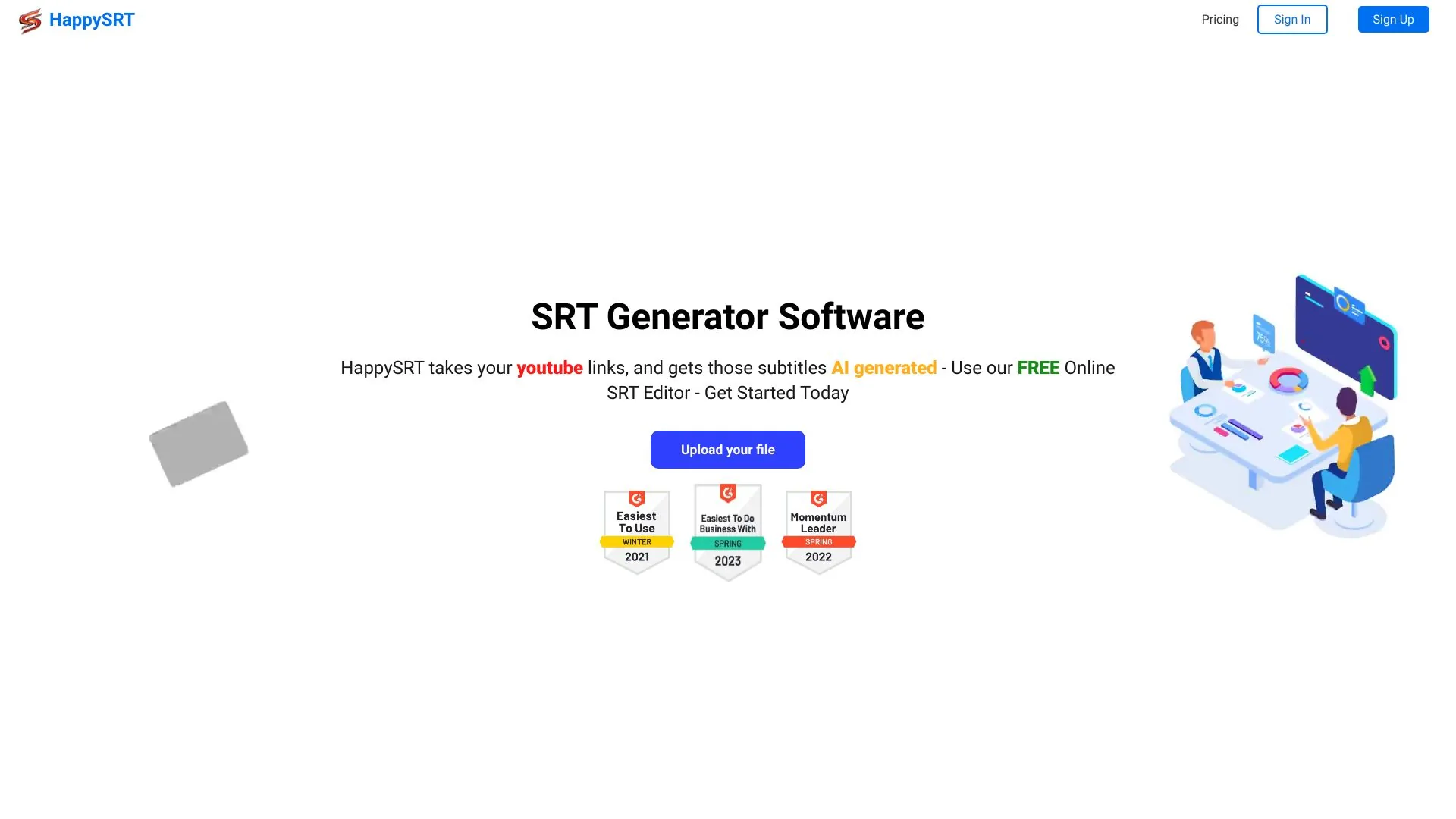 HappySRT screenshot