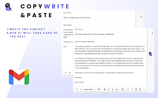 Copywrite And Paste screenshot