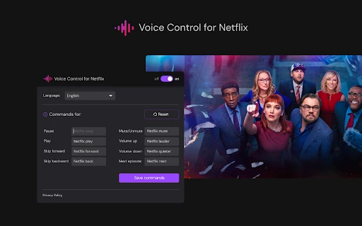 Voice Control for Netflix screenshot