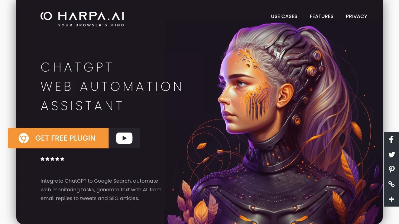 HARPA AI screenshot