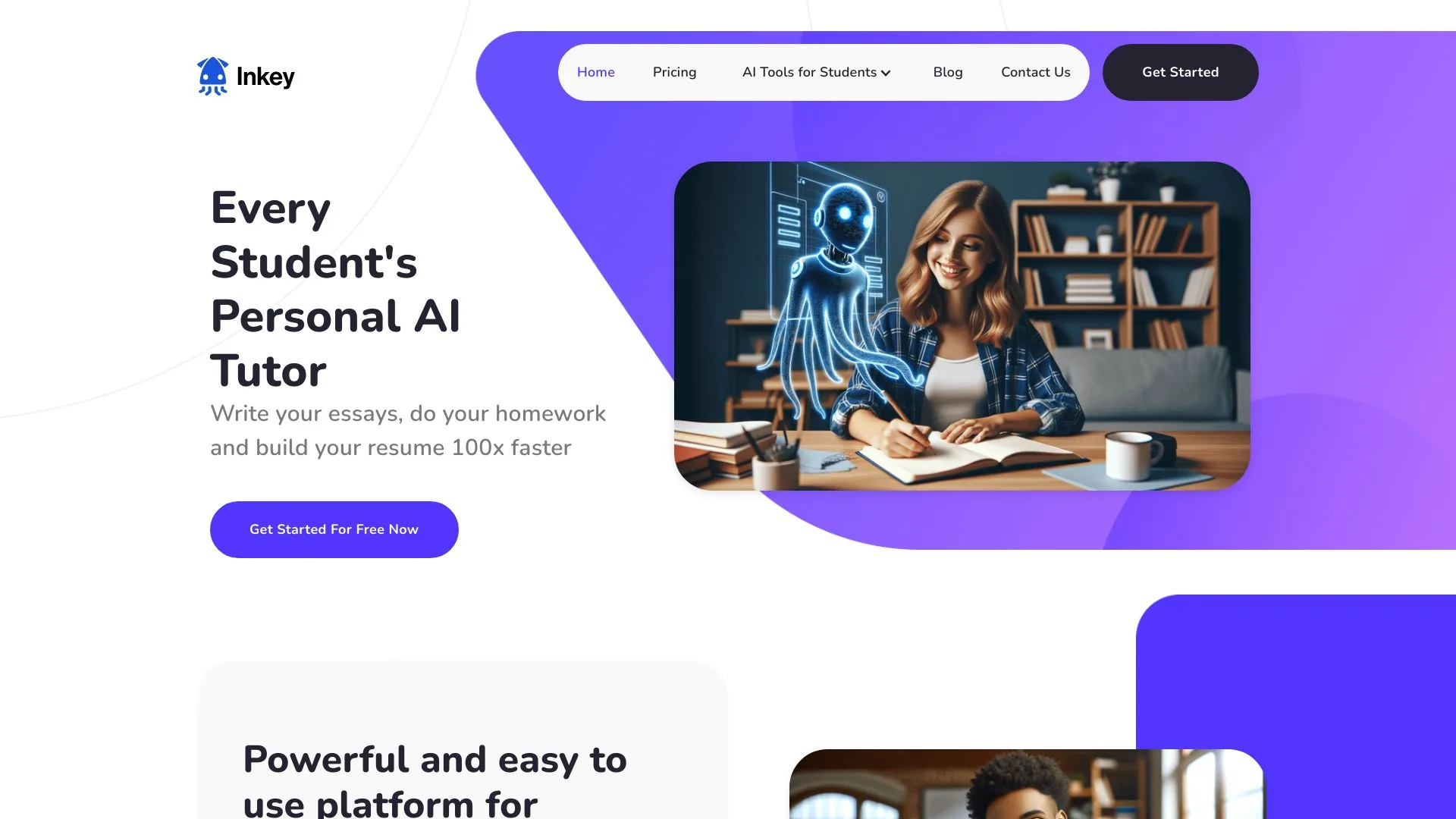 Inkey.ai screenshot