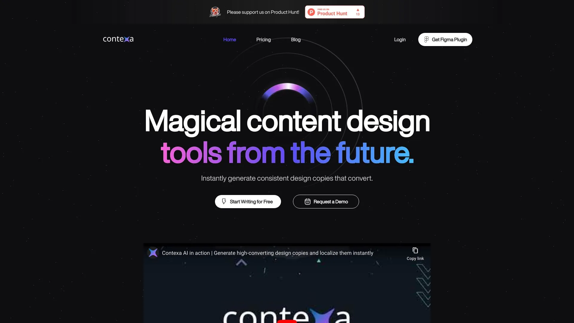 Contexa screenshot