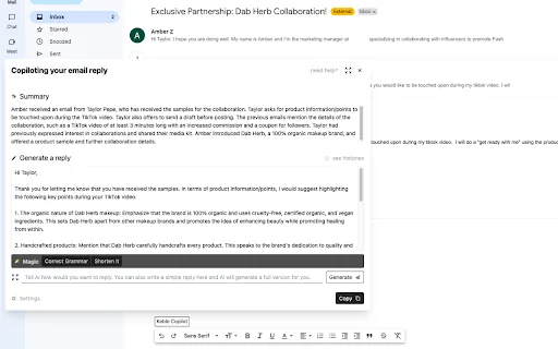 Keble screenshot