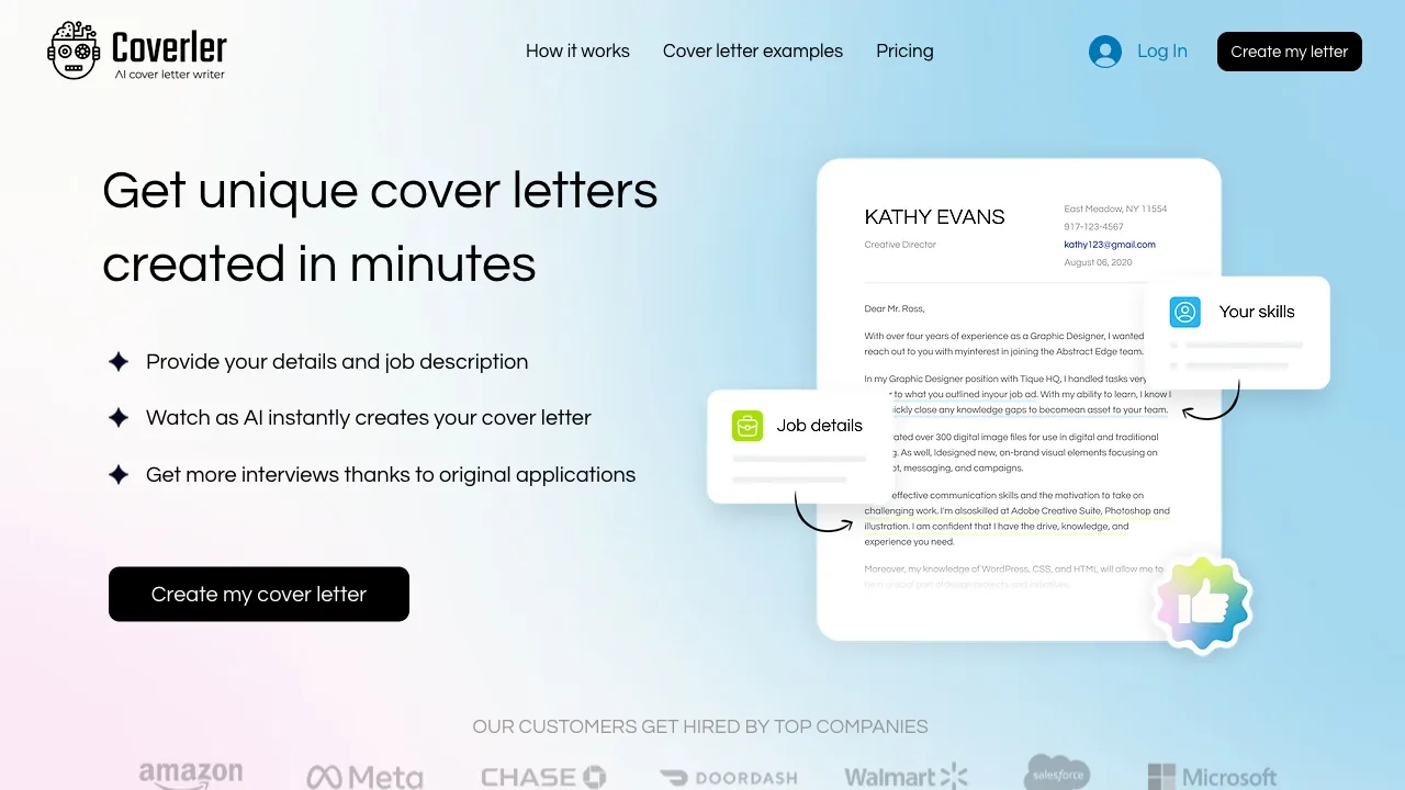 Coverler screenshot