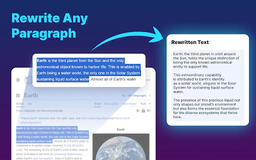 Text Rewriter screenshot
