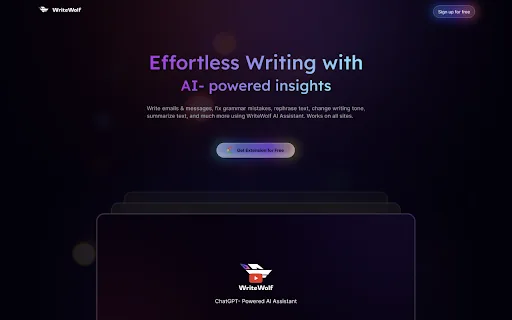 WriteWolf screenshot