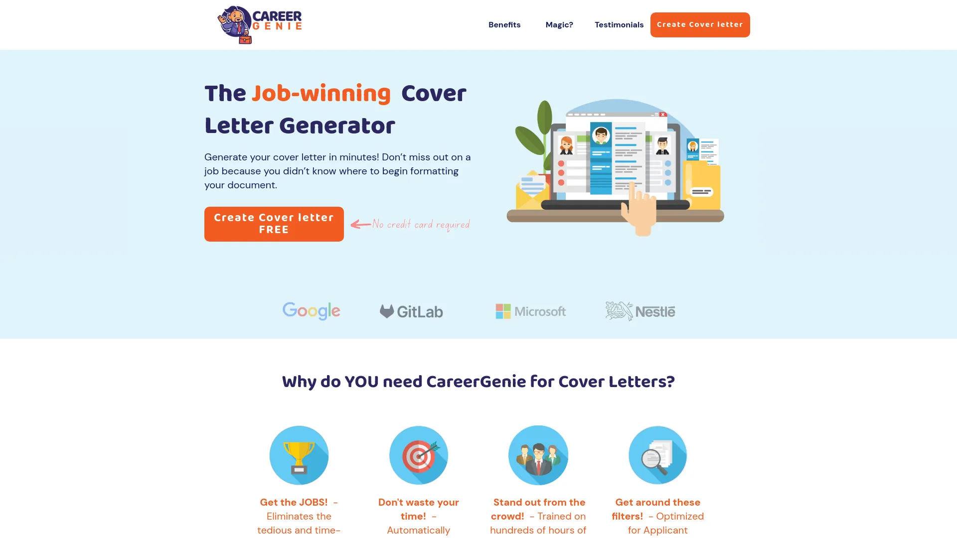 CareerGenie screenshot