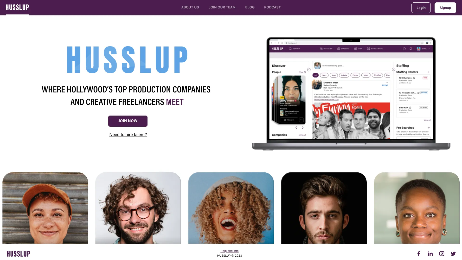 HUSSLUP screenshot