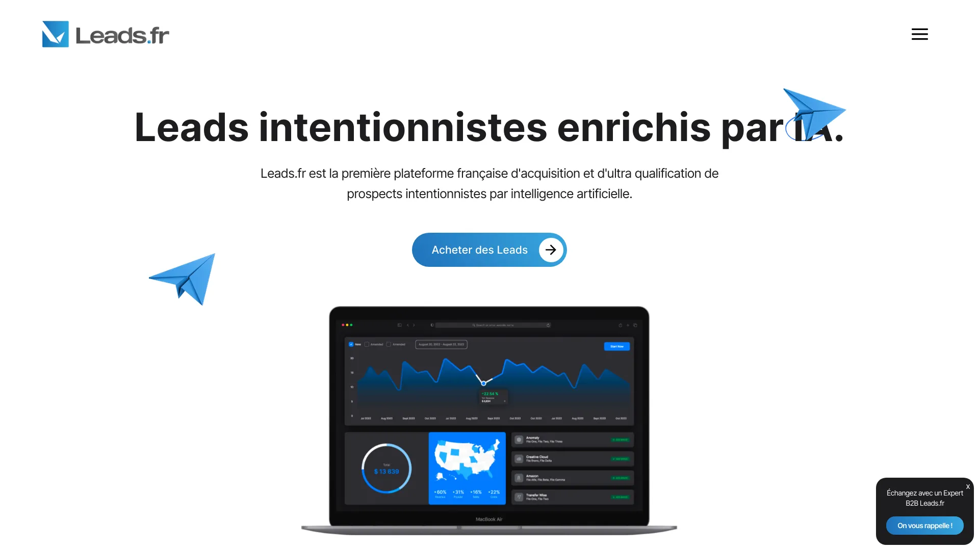 Leads.fr screenshot