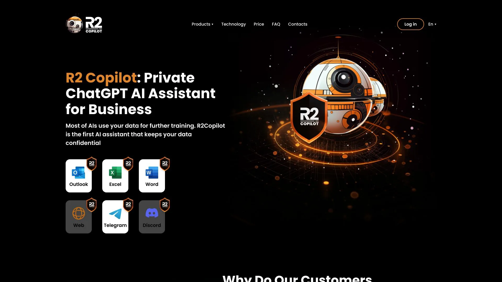 R2 Copilot screenshot