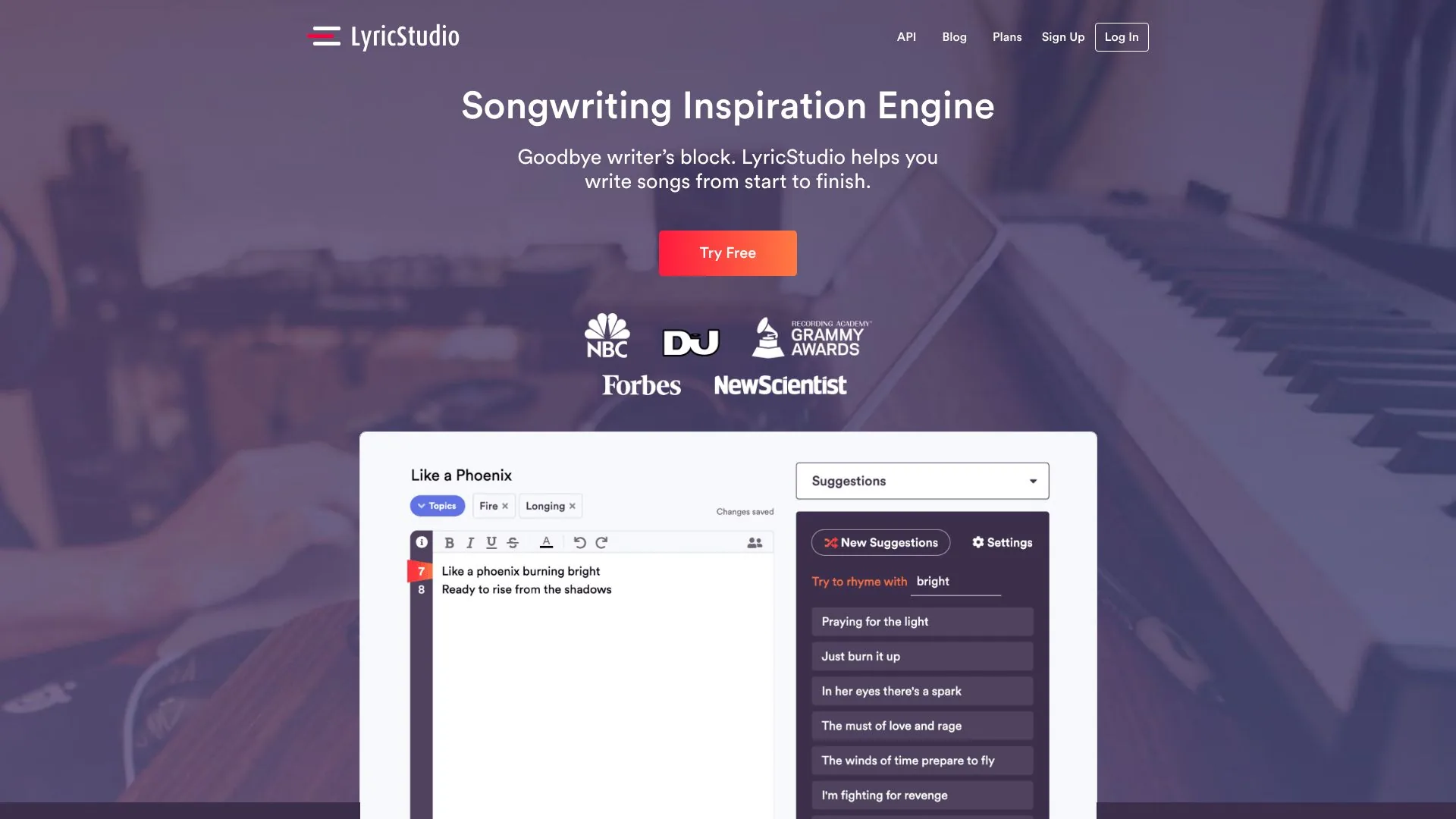 LyricStudio screenshot