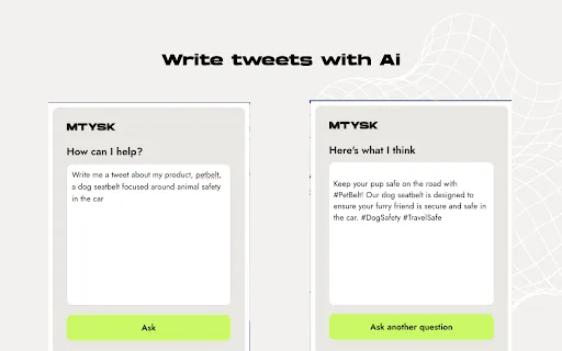 MTYSK's ask a marketer screenshot