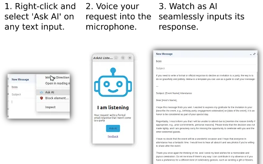 AskAI screenshot