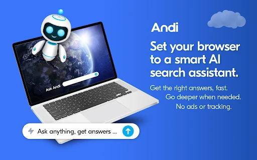 Andi Browser Extension screenshot